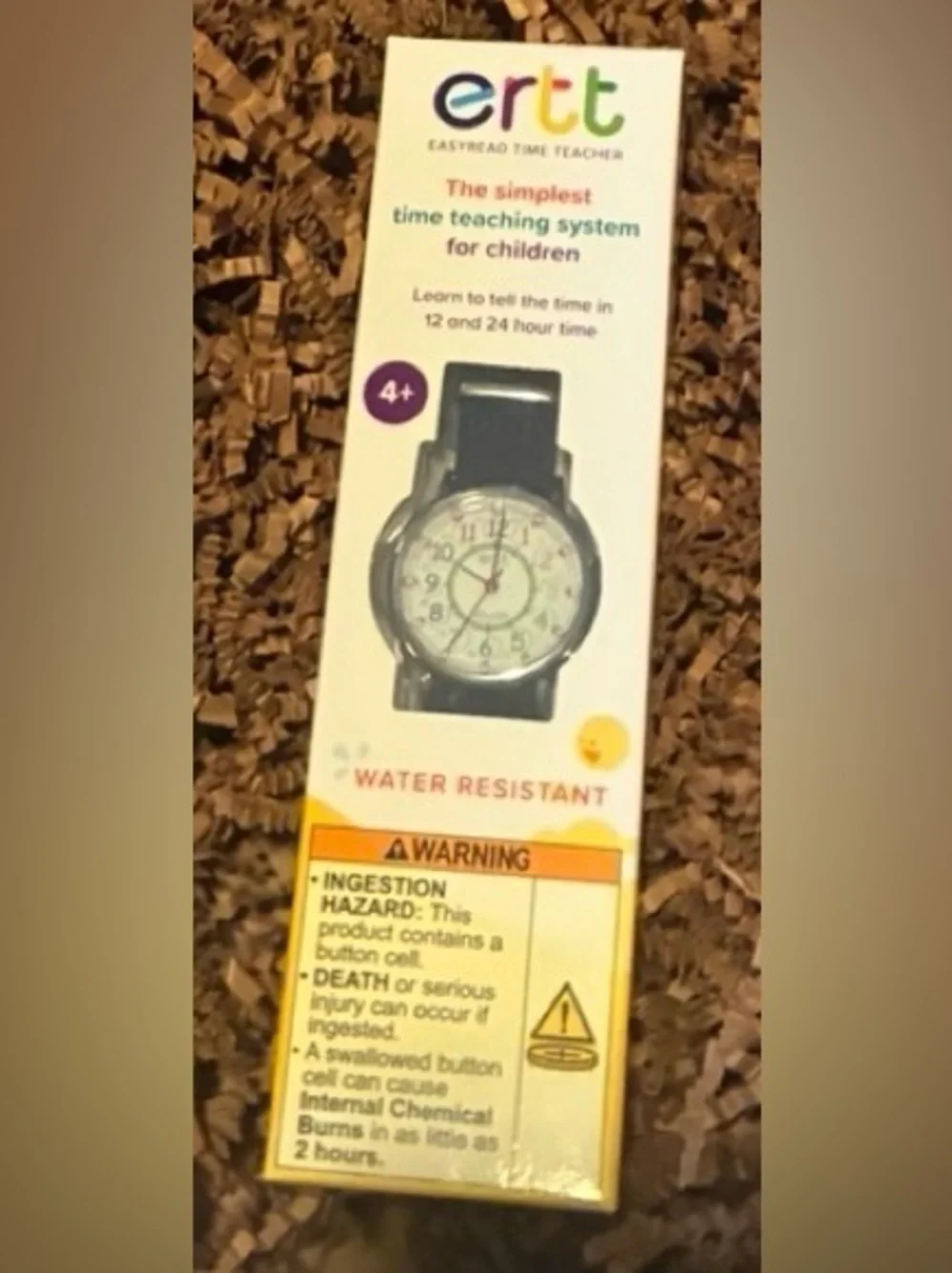 Kids Learning Watch - Navy Strap with Colorful Dial by